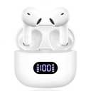 Wireless Earbuds,Bluetooth in Ear Buds with Immersive Surround Sound Stereo,Tap-Control,48 Hours Playtime,Bluetooth 5.4 LED Display Charging Case,IPX7 Waterproof Fit iPhone&Andriod Sports Workout (White)