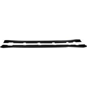 Side Skirts Compatible With Dodge Charger, Matte Black Rocker Panels Side Skirt Splitter Extension Lip by IKON MOTORSPORTS