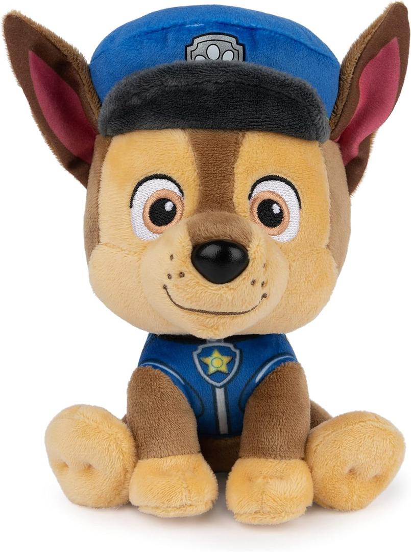 GUND Official PAW Patrol Chase in Signature Police Officer Uniform Plush Toy, Stuffed Animal for Ages 1 and Up, 6"