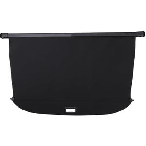 uxcell Retractable Cargo Cover for Volkswagen Atlas/Teramont 2020-2024 NOT for Atlas Cross Sport Waterproof Non Slip SUV Rear Trunk Shielding Shade Black