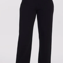 Agenlulu Women's Dress Pants Stretchy Straight Leg Office Work Slacks (Black), 4XL