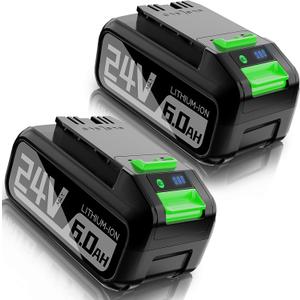 2PACK 24V 6.0Ah Replacement Battery for Bissell CleanView XR & XR Pet Stick Vacuum Battery Compatible with Bissell CleanView XR & XR Pet Stick Vacuum