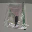 DONNA Hair Spray Face Shield  Professional Salon Hairdressing Shield with Sponge Handle, Face Protector for Hairspray and Styling, Lightweight Reusable Plastic Shield for Makeup and Eyes, Pink