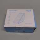 TECKNET Solar Step Lights for Outside, 2 Adjustable Brightness, 2 Mounting Methods, 24 LEDs Solar Stair Lights Outdoor, IP67 Waterproof Deck Light for Yard, Porch, Front Door, Patio, Garden 3000K