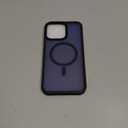 SUPFINE Magnetic for iPhone 15 Pro Max Case(Compatible with MagSafe)(Military Grade Drop Protection) Slim Translucent Matte Shockproof with Anti-Fingerprint Phone Case,Deep Blue