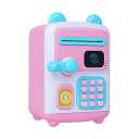 Novelty ATM Piggy Bank Toy Educational Cute Kids Gifts Type F Pink