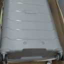 Samsonite Freeform 2-Piece Luggage Set - Carry-On & Large Checked Luggage with Dual Spinner Wheels - Durable Polypropylene Hardshell - TSA Lock, Airline-Approved - Expandable Hard Shell - White/Grey