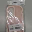 RALEAVO for Samsung Galaxy S24/S25 Case Magnetic Cover Compatible with Magsafe,Cute Wavy Frame Cover for Women,Shockproof Protective Case for S24/S25 with Translucent Hard Back,Pink