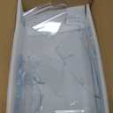 SereneLife 4-Piece Glass Baking Dish with Lids Set - Heavy Duty Rectangular Glass Baking Pan with BPA-Free Lids, Oven-Safe Bakeware for Lasagna, Meats, Desserts, & More - Dishwasher Safe, Black (Gray)