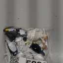 RCOMG Arctic Animals Figures, 14pcs Mini Polar Animal Figurines, Plastic Arctic Animal Toys Set with Arctic Fox Wolf Reindeer Penguins Toys