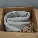 Auto Headliner Fabric Mesh Type 60inx55in with Foam Backing Interior Replacement Headliner Material, for All Vehicles RV Boat Home Roof Upholstery Fabric, Light Grey (60x55 Inch)