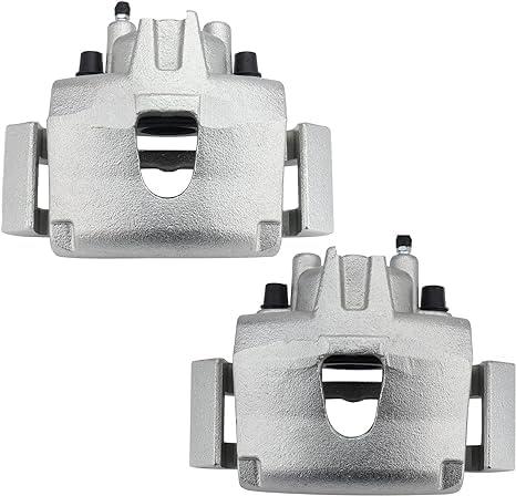 IRONTEK 18B4776 18B4777 Front Left & Right Brake Calipers for 2001-2007 for Chrysler Town & Country/Voyager, 2001-2007 for Dodge Caravan/Grand Caravan, Front Driver & Passager Side Disc Brake Calipers