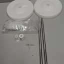 Balloon Stand Kit Set of 2, 7FT Adjustable Height Balloon Column Kit for Floor with Metal Telescopic Pillar for Halloween Thanksgiving Day New Years 2025 Gender Reveal Party Decorations