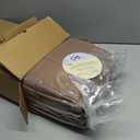 WRENSONGE King Size Comforter Set - 3 Pieces Brown Comforter Prewashed Soft Lightweight for All Seasons,Fluffy Down Alternative Comforter King Size with 2 Pillow Shams