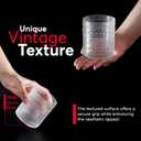 Hobnail Drinking Glasses, Vintage Glassware Set of 6, Vintage Drinking Glasses 11.75 oz, Bubble Glasses Drinking, Hobnail Glasses, Vintage Glass Cups, Jupiter Glasses for Juice, Soda, Beer, Whisky