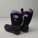 Trudave Rubber Boots for Women, Mid Calf Rain Boots, Womens Waterproof Boots, Neoprene Insulated Outdoor Work Mud Boots for Hunting Farming Gardening Fishing, Size: 8 (Purple)