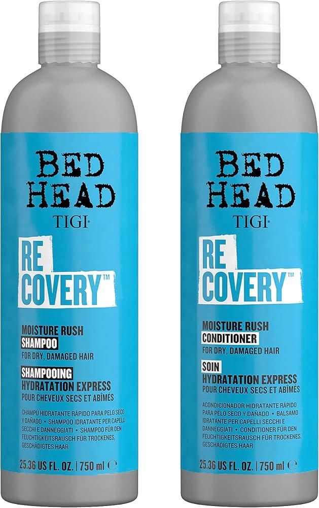TIGI Bed Head Recovery Shampoo and Conditioner Set for Dry, Damaged Hair, 25.36 fl oz, 2 Count