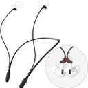 Ultra Strong Magnetic Compatible Airpod Pro Strap Anti-Lost Cord Sports Lanyard Compatible with Airpods 4 3 2 1 Pro 3 2 1, Black