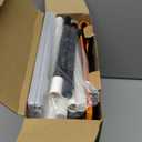 Instraella Dog Car Seat for Large Dogs, Half Back Seat Extender with Hard Bottom, Waterproof Non-Slip Pet Car Seat for Cars, SUVs and Trucks, Fits Medium Dogs (Black)