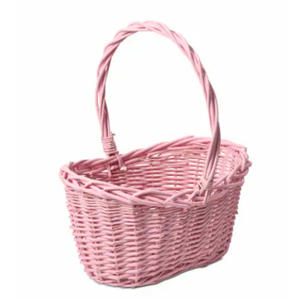 Core Home Woven Basket - Pink, 1 ct