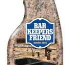 Bar Keepers Friend Granite & Stone Cleaner & Polish (25.4 oz) Granite Cleaner for Use on Natural, Manufactured & Polished Stone, Quartz, Silestone, Soapstone, Marble - Countertop Cleaner & Polish (1)