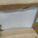 USHOWER 30" Round Frameless Wall Mirror with Beveled Edge - Circle Mirror for Bathroom & Vanity, Elegant & Simple Look