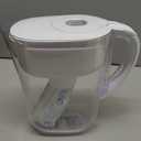 Brita Water Filter Pitcher for Tap and Drinking Water with 1 Standard Filter, Lasts 2 Months, 6-Cup Capacity, BPA Free, White