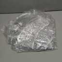 Walrus Clear Round Vinyl Fitted Tablecloth Waterproof Oilcloth Heavy Duty Elasticized Table Cover Elastic Edge Design Plastic Tablecloth Protector for Round Table (Best for 45"-56" Round)