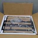 Evermagin Coffee Pod Holder Compatible with Nespresso, Vertuo Pod Holder for 56 Small or 28 Large, Nespresso Capsule Organizer Drawer Coffee Maker Station with Cup Rack, Black