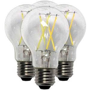 SYLVANIA 49827 - LED8A19DIMCL95013YTLRP4 16/CS 4/SKU Victorian Style Antique Filament LED Light Bulb4 (One Size)