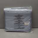 SUNEE Zippered Binder Bag with Handle, 2-Inch 3-Ring O-Ring, 500-Sheet Capacity, Includes Zip Pocket, 5-Tab Expanding File Folder, Multi-Pocket Organizer Binder for Middle School, Dusk Blue