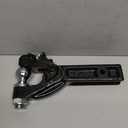 CURT 48012 Pintle Hitch with 2-5/16-Inch Trailer Ball, Fits 2-1/2-Inch Receiver, 20,000 lbs, 15-Inch Length