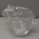 Sovereign Clear Plastic Ice Bucket, (8 x 8.5) 1 Piece - Perfect Choice for Parties, Events, and Everyday Use