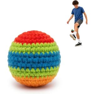 HLDMYYXGS Hacky Footbag Sack, Durable Kick Balls for Adults & Beginners, Portable Juggling & Outdoor Game for Beach, Camping, Backyard & Summer Parties(1Pack)