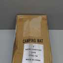 CYMULA Camping Cot Mattress 2in Memory Foam Sleeping Pad,Soft Warm Non-Slip Camping Mattress Topper with Retaining for Adults,Portable Roll up Pad for Travel(75 x30)only Mattress (Dark Green)