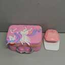 Kids Nail Polish Set for Girls Toys, Washable Quick-Dry Toddler Nail Art Kit with Air Cooling Dryer and Cosmetic Case, Christmas or Birthday Gifts for Girls Ages 3 4 5 6 7 9 10 11 12-Pink