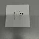 Apple AirPods 4 Wireless Earbuds, Bluetooth Headphones, Personalized Spatial Audio, Sweat and Water Resistant, USB-C Charging Case, H2 Chip, Up to 30 Hours of Battery Life, Effortless Setup for iPhone