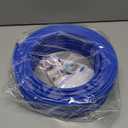 KETIEE Flex Tracks 16Ft for Kids: Flexible Race Car Ramp Track with 4 Small Racecars and 8 Suction Cups Compatible with Diecast 1/64th Cars, Rolls Up Portable Racetrack for Ages 3 & Up (Blue)