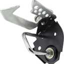 Upper Bonnet Catch Hood Lock Latch Right Passenger Side, Compatible with BMW 528I 535D 535I 550I 640I 650I 740I 740LD 740LI 750I 750LI 760LI ACTIVEHYBRID, OE Replace 51237183764