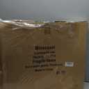 Diploma Frame 14x17 with Blue Mat Fits Document, Certificate or 16x20 Picture without Mat, 17x14 Cherry Red Frame for Wall Mounting