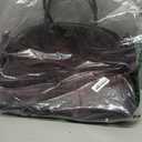 COACH Women's Suede Soft Empire Carryall 40 Tote (Merlot)