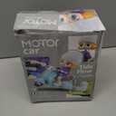 Motorcycles Scooter Toy Doll - with Light and Music, Cute Have a Seat Doll Accessories, Decor Desktop Ornaments for Collectors (Gray)