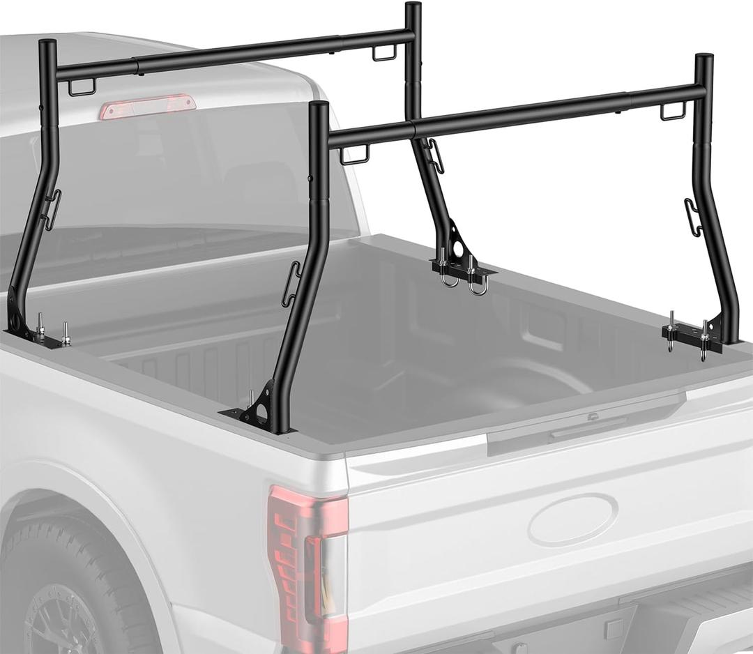 Ladder Rack for Truck Non-Drilling, 800 lbs Capacity