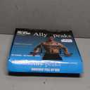 Ally Peaks Pull Up Bar for Doorway | Thickened Steel Max Limit 440 lbs Upper Body Fitness Workout Bar| Multi-Grip Strength for Doorway | Indoor Chin-Up Bar Fitness Trainer for Home Gym Portable (silver2)