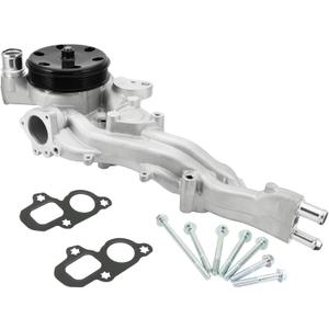 AULINK 12685257 Engine Water Pump For Cadillac Escalade 2015-2020, For Chevrolet/Chevy Silverado 2014-2018, Suburban 2015-2020, Tahoe 2015-2020, For GMC Sierra 1500 2014-2018, Yukon XL 2015-2020