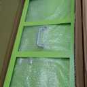 80LBs Metal Chicken Feeder,Large Capacity Chicken Feeder with 20 Feeding Ports,Rainproof Cover and Detachable Legs for Chickens, Ducks, Geese