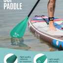 ZLX Paddle Board Paddle, 3 or 4 Piece Adjustable SUP Paddle, Detachable Floating Kayak Paddles, Lightweight Oar with Premium Durable Fiber Blade, for Paddleboard, Surfing, Water Sports Enjoyment
