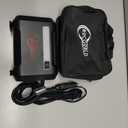 R8 Tire Inflator Portable Air Compressor, DC 12V Air Compressor Portable with Large Dual Digital Screen, 3X Faster Inflation Air Pump for Car, Bike, Ball, Motor (Red)