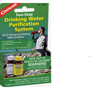 Cochlands Two-Step Drinking Water Purification System 100 Tablets