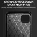 2 x Galaxy A22 5G Case, Soft TPU Slim Fashion Protective Phone Cover with HD Screen Protector (Black Brushed TPU)